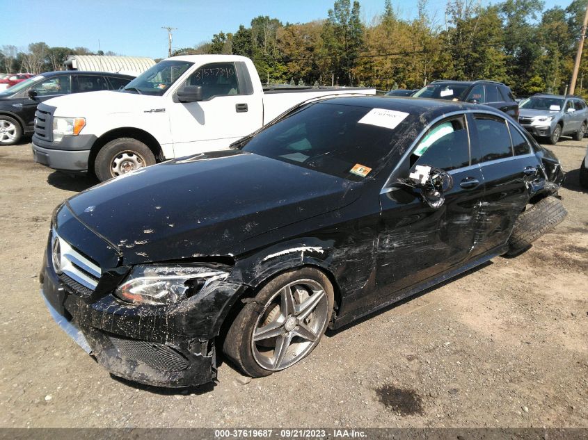 2016 Mercedes-Benz C 300 Sport 4Matic/Luxury 4Matic/4Matic VIN: 55SWF4KB7GU107989 Lot: 37619687