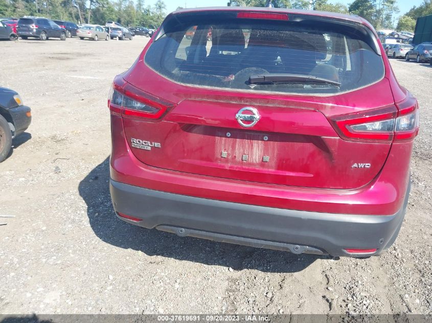 2020 Nissan Rogue Sport S Awd Xtronic Cvt VIN: JN1BJ1CW9LW361890 Lot: 37619691