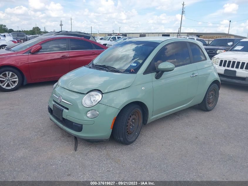 2013 Fiat 500 Pop VIN: 3C3CFFAR0DT531594 Lot: 37619827