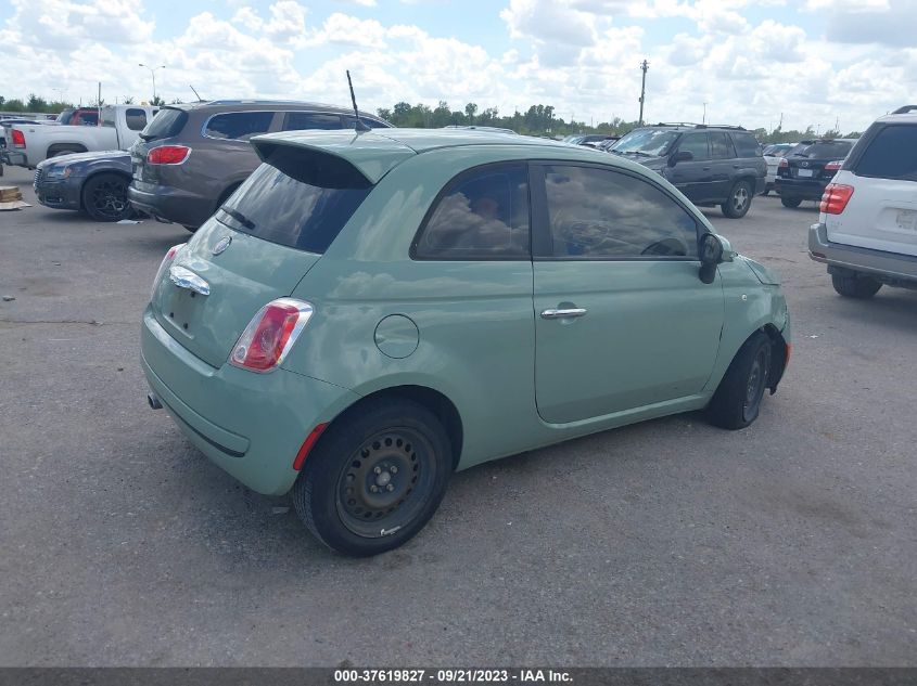 2013 Fiat 500 Pop VIN: 3C3CFFAR0DT531594 Lot: 37619827