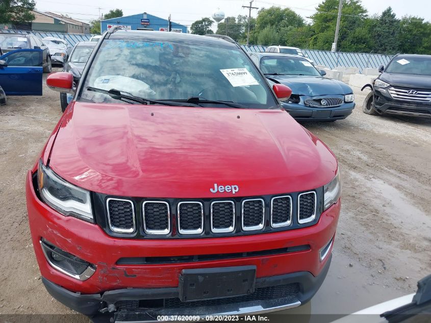 2018 Jeep Compass Limited 4X4 VIN: 3C4NJDCB7JT398318 Lot: 37620099