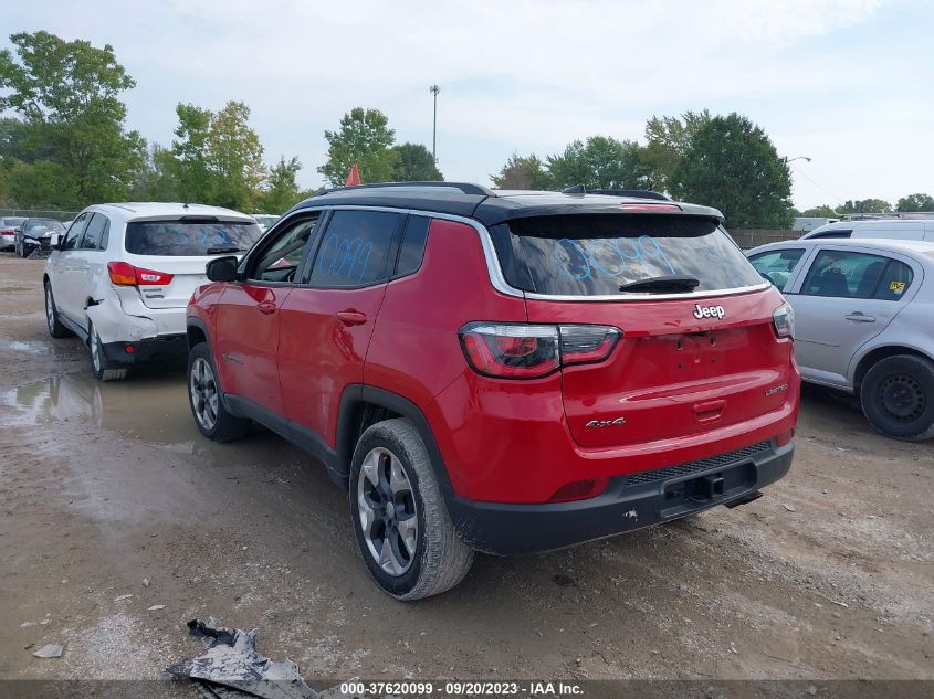 2018 Jeep Compass Limited 4X4 VIN: 3C4NJDCB7JT398318 Lot: 37620099