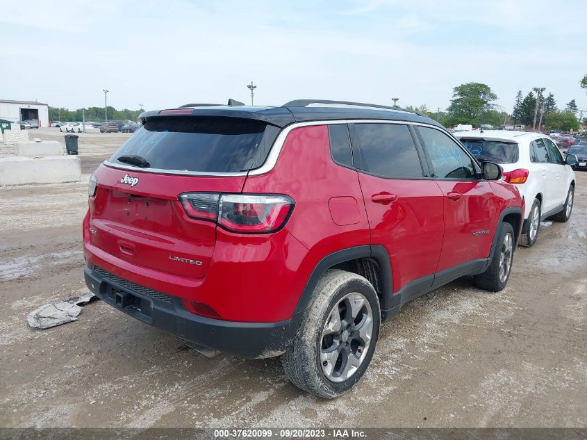 2018 Jeep Compass Limited 4X4 VIN: 3C4NJDCB7JT398318 Lot: 37620099