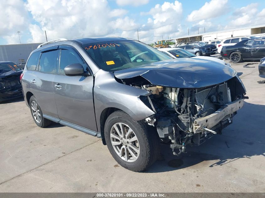 2015 Nissan Pathfinder S/Sv/Platinum/Sl VIN: 5N1AR2MN5FC669329 Lot: 37620101