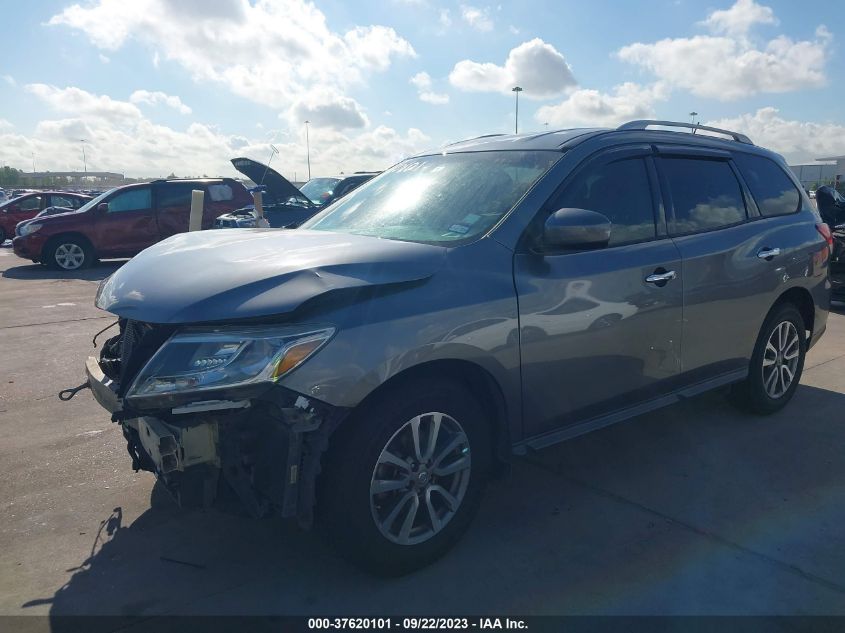 2015 Nissan Pathfinder S/Sv/Platinum/Sl VIN: 5N1AR2MN5FC669329 Lot: 37620101