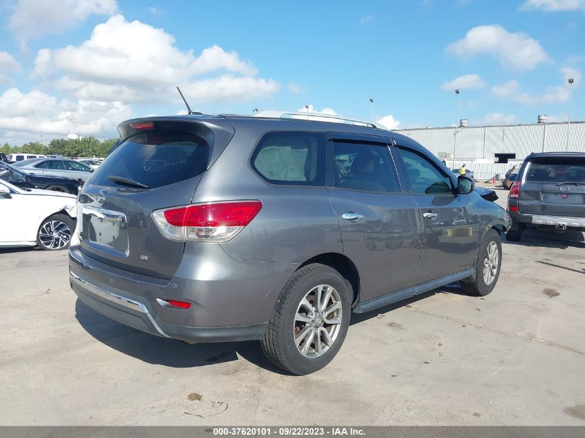 2015 Nissan Pathfinder S/Sv/Platinum/Sl VIN: 5N1AR2MN5FC669329 Lot: 37620101