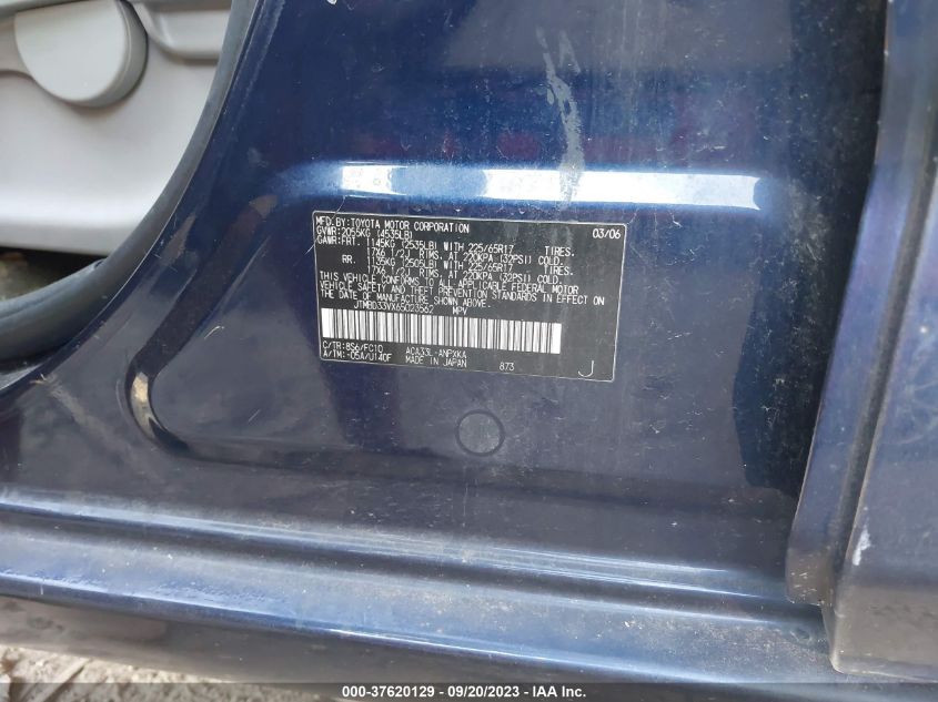 JTMBD33VX65023562 2006 Toyota Rav4