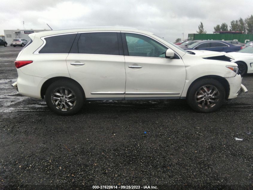 2013 Infiniti Jx35 VIN: 5N1AL0MM6DC322859 Lot: 37620614