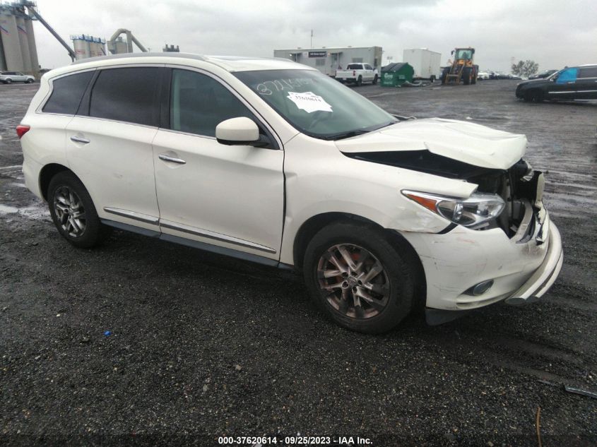 2013 Infiniti Jx35 VIN: 5N1AL0MM6DC322859 Lot: 37620614