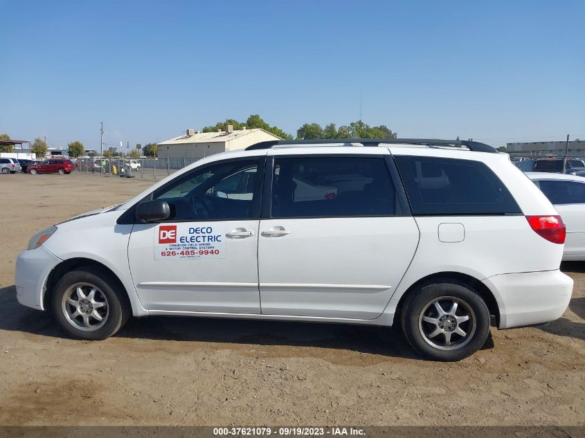 2005 Toyota Sienna Ce VIN: 5TDZA23C35S345095 Lot: 37621079