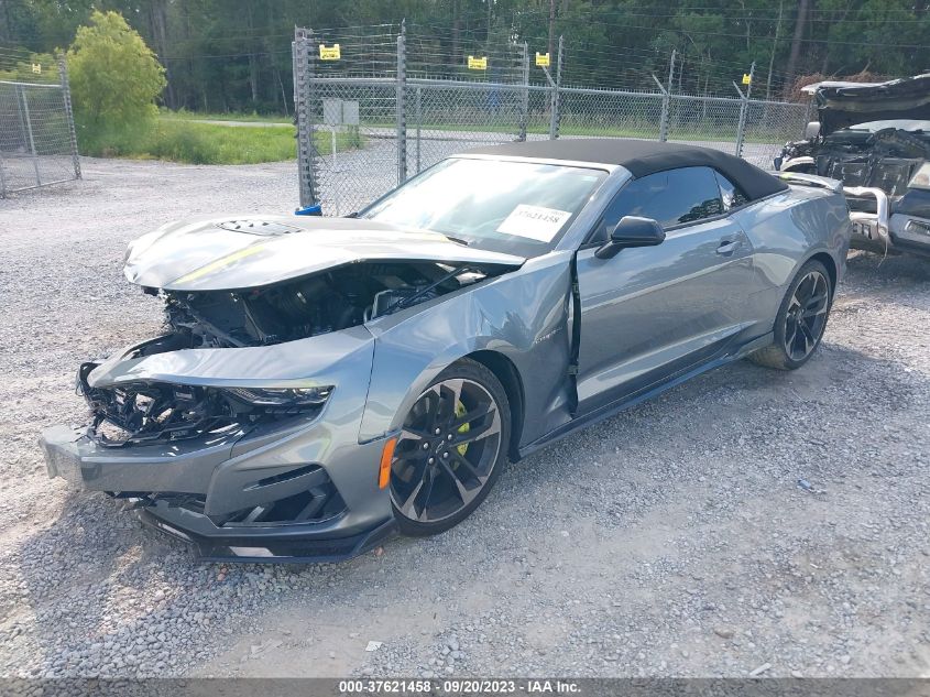 2021 Chevrolet Camaro Rwd 2Ss VIN: 1G1FH3D79M0140803 Lot: 37621458