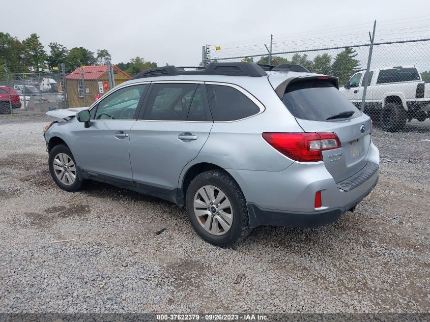 2017 Subaru Outback Premium VIN: 4S4BSAFC6H3416490 Lot: 37622379