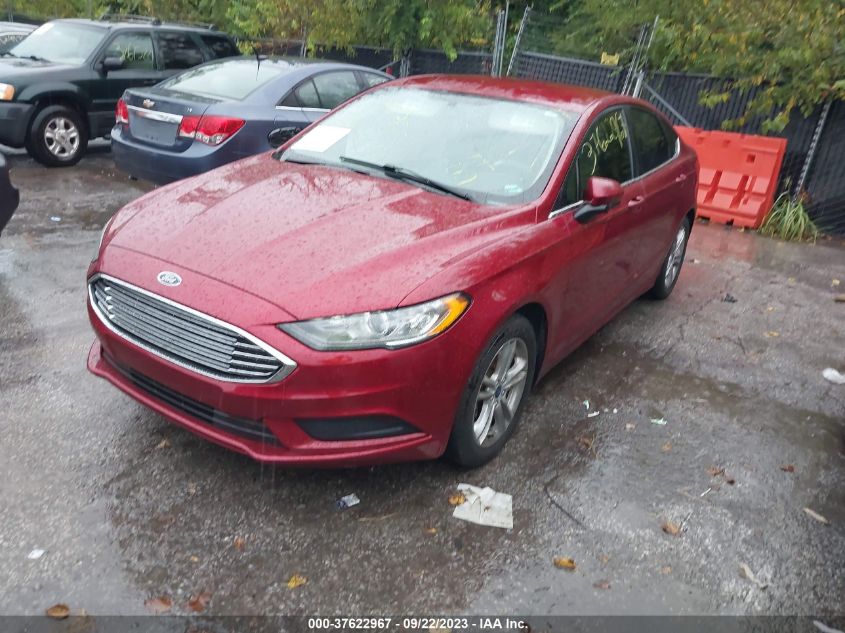 2018 Ford Fusion Se VIN: 3FA6P0HD9JR277136 Lot: 37622967