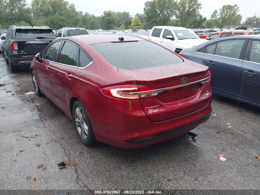 3FA6P0HD9JR277136 2018 Ford Fusion Se