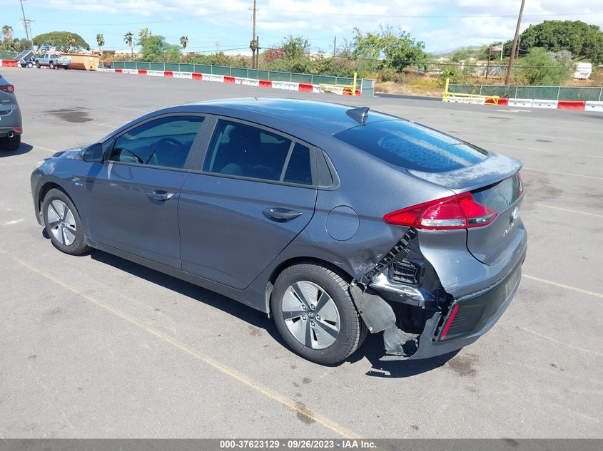 2018 Hyundai Ioniq Hybrid Blue VIN: KMHC65LC1JU060759 Lot: 37623129