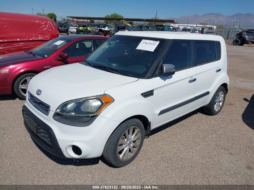 2013 Kia Soul + VIN: KNDJT2A6XD7541712 Lot: 37623132