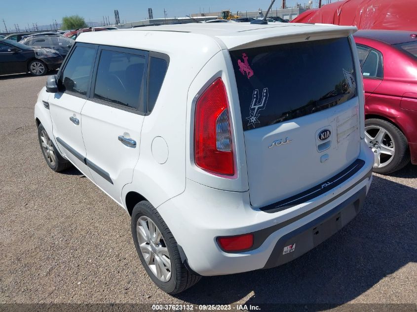 2013 Kia Soul + VIN: KNDJT2A6XD7541712 Lot: 37623132