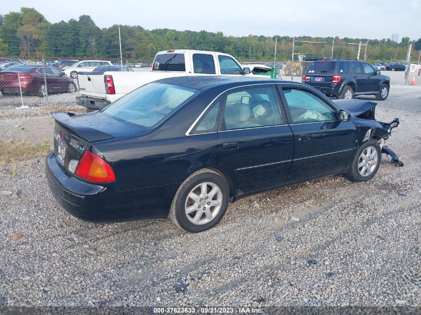 4T1BF28B22U252865 2002 Toyota Avalon Xls