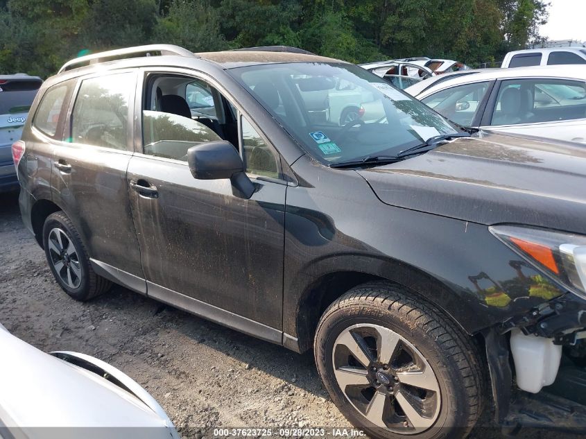 2017 Subaru Forester 2.5I VIN: JF2SJABC2HH555727 Lot: 37623725