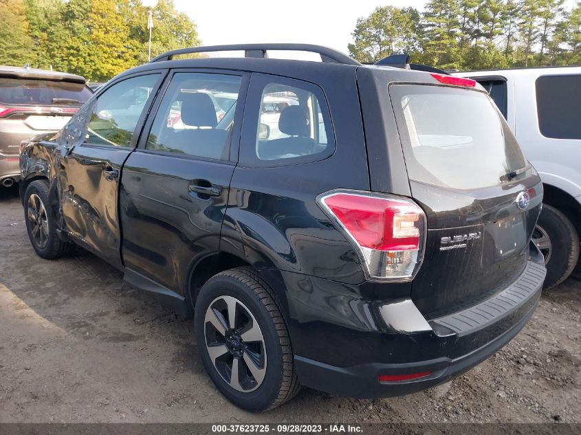 2017 Subaru Forester 2.5I VIN: JF2SJABC2HH555727 Lot: 37623725