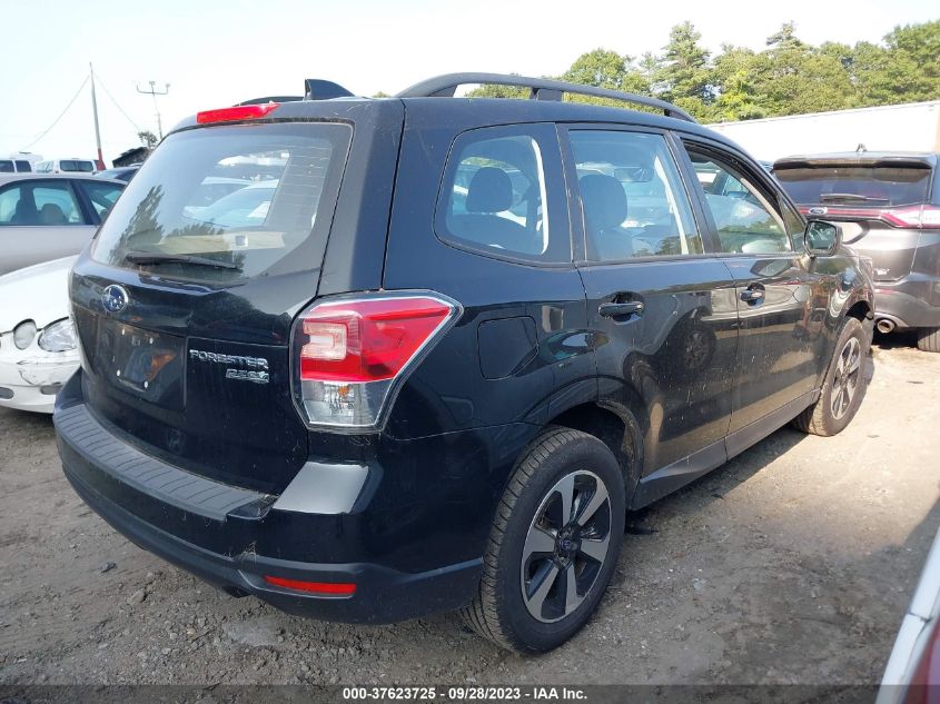 2017 Subaru Forester 2.5I VIN: JF2SJABC2HH555727 Lot: 37623725