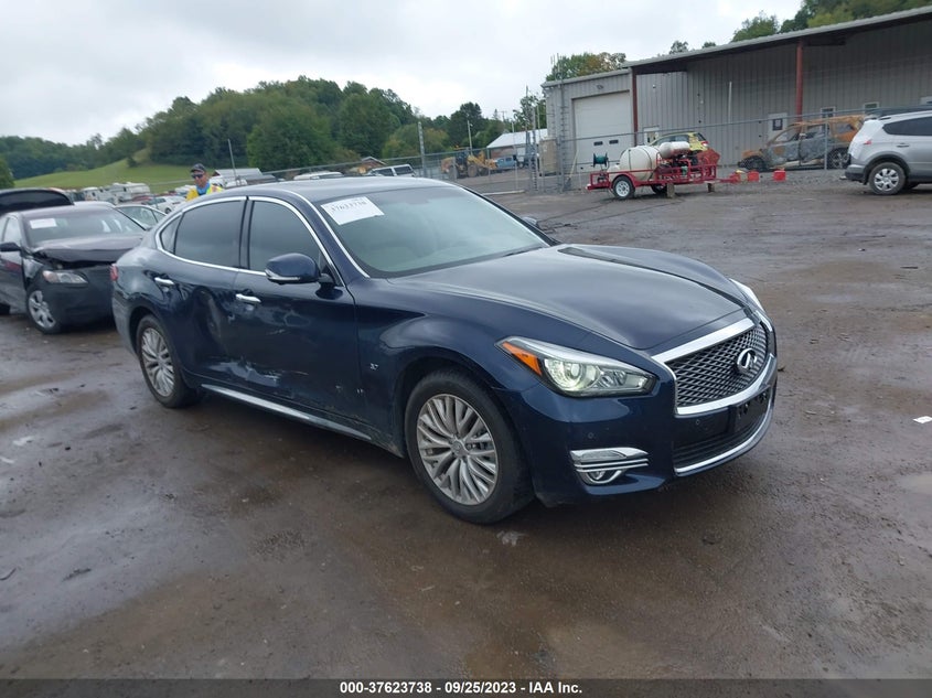 2019 Infiniti Q70L 3.7X Luxe VIN: JN1BY1PR6KM725340 Lot: 37623738