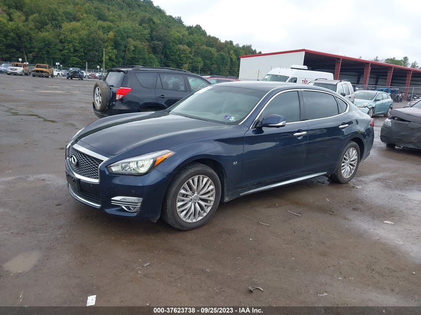 2019 Infiniti Q70L 3.7X Luxe VIN: JN1BY1PR6KM725340 Lot: 37623738