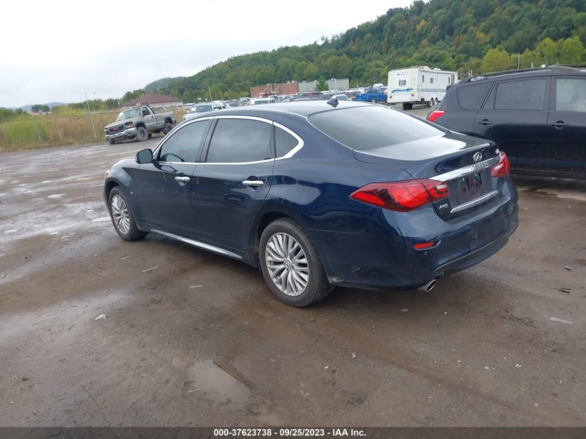 2019 Infiniti Q70L 3.7X Luxe VIN: JN1BY1PR6KM725340 Lot: 37623738