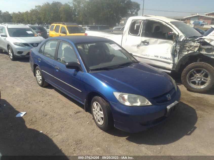 2004 Honda Civic Vp VIN: 1HGES16384L008926 Lot: 37624205