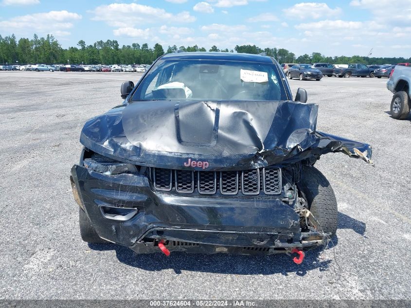 2019 Jeep Grand Cherokee Trailhawk 4X4 VIN: 1C4RJFLG2KC596049 Lot: 37624604