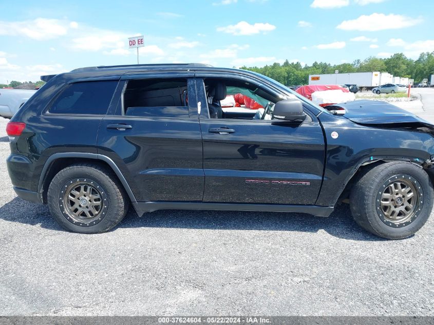 2019 Jeep Grand Cherokee Trailhawk 4X4 VIN: 1C4RJFLG2KC596049 Lot: 37624604