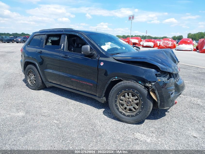 2019 Jeep Grand Cherokee Trailhawk 4X4 VIN: 1C4RJFLG2KC596049 Lot: 37624604