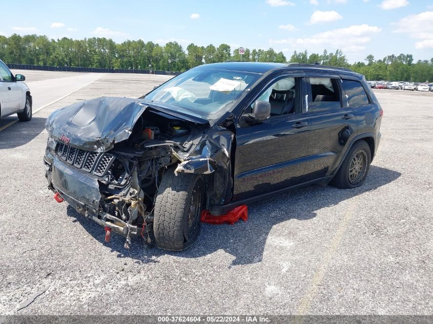 2019 Jeep Grand Cherokee Trailhawk 4X4 VIN: 1C4RJFLG2KC596049 Lot: 37624604