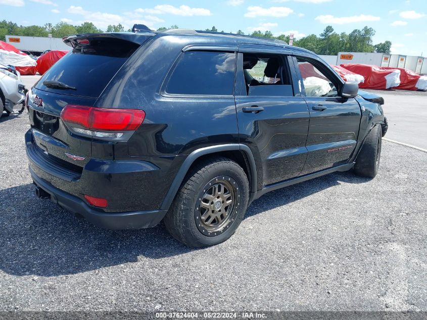 2019 Jeep Grand Cherokee Trailhawk 4X4 VIN: 1C4RJFLG2KC596049 Lot: 37624604