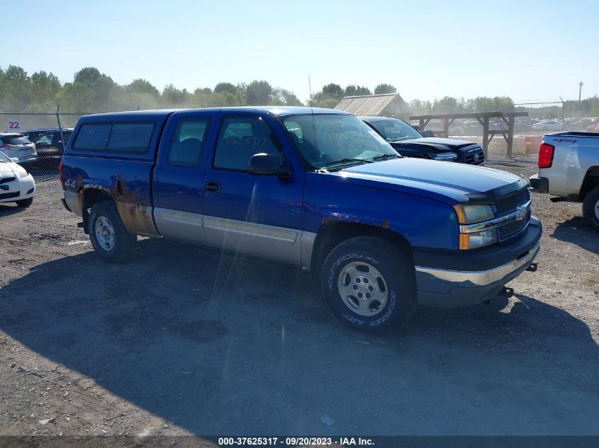 2004 Chevrolet Silverado 1500 Ls VIN: 1GCEK19T34Z156036 Lot: 37980029