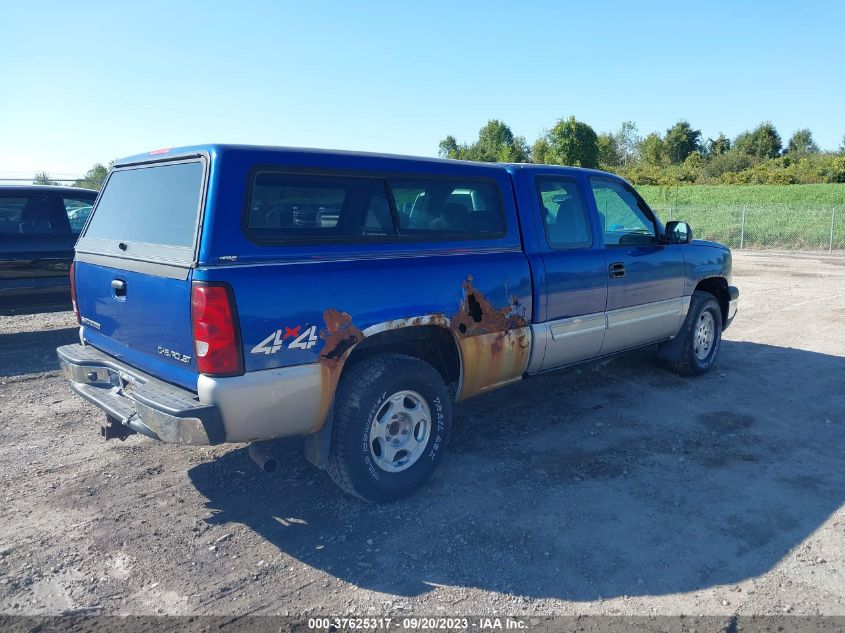 2004 Chevrolet Silverado 1500 Ls VIN: 1GCEK19T34Z156036 Lot: 37980029