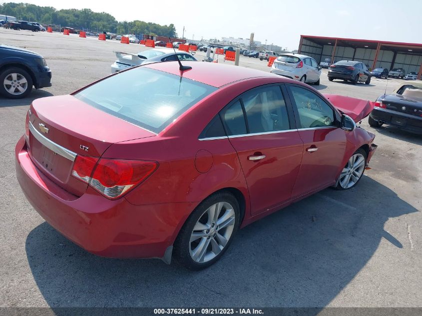 2011 Chevrolet Cruze Ltz VIN: 1G1PH5S94B7293002 Lot: 37625441