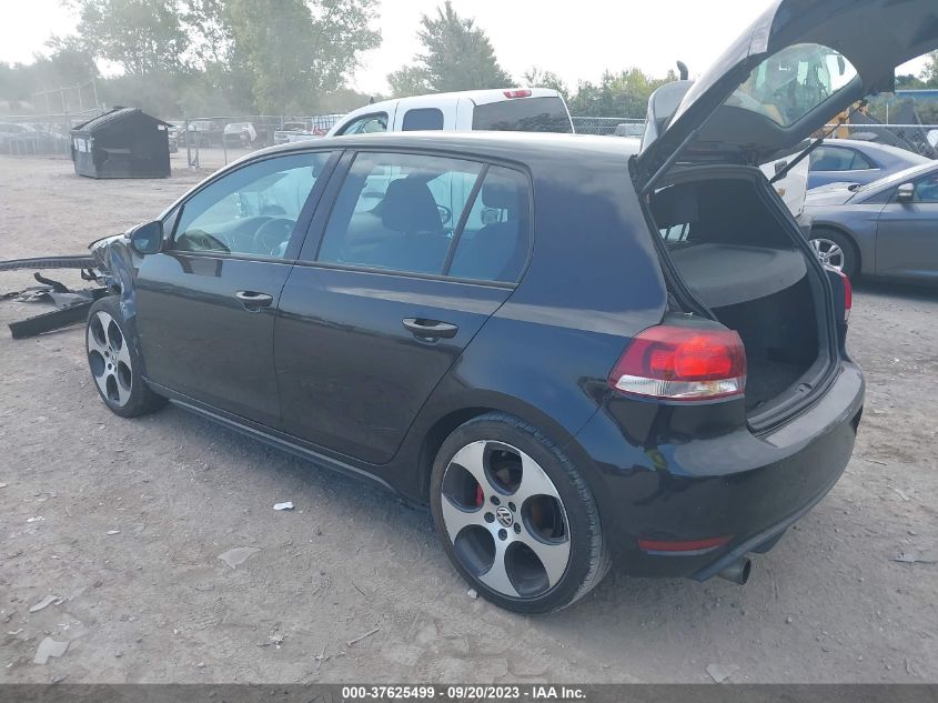 2012 Volkswagen Gti 4-Door VIN: WVWGV7AJ2CW086641 Lot: 37625499