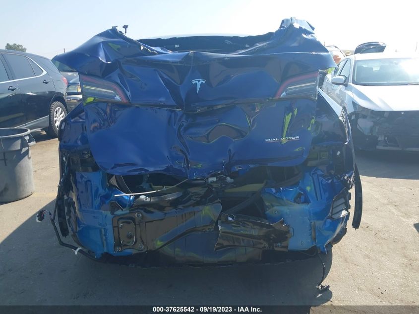 2023 Tesla Model Y Performance VIN: 7SAYGDEF9PF764303 Lot: 37625542