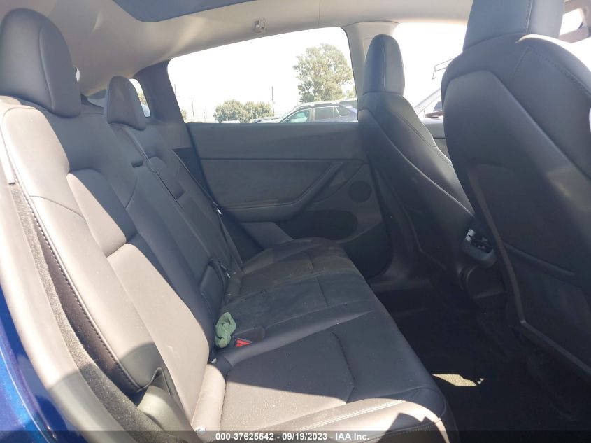 2023 Tesla Model Y Performance VIN: 7SAYGDEF9PF764303 Lot: 37625542