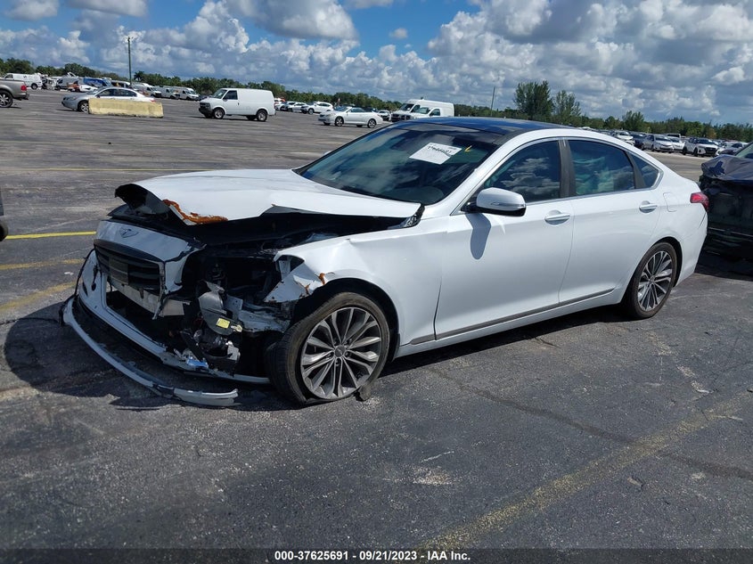 2015 Hyundai Genesis 3.8 VIN: KMHGN4JE8FU090867 Lot: 37625691