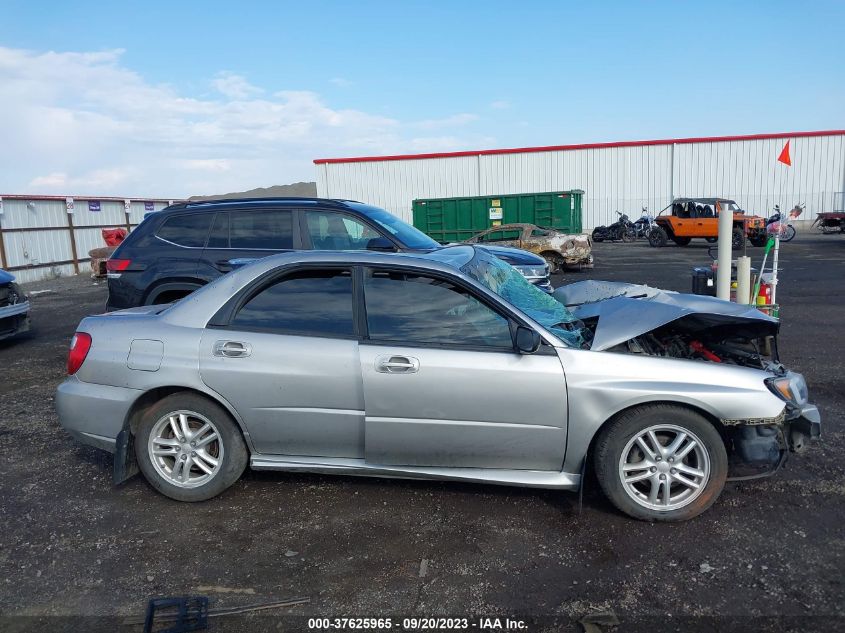 2006 Subaru Impreza Sedan I VIN: JF1GD67656G502296 Lot: 37625965