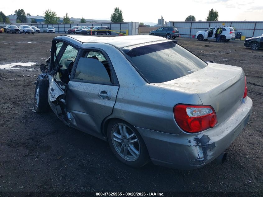 2006 Subaru Impreza Sedan I VIN: JF1GD67656G502296 Lot: 37625965