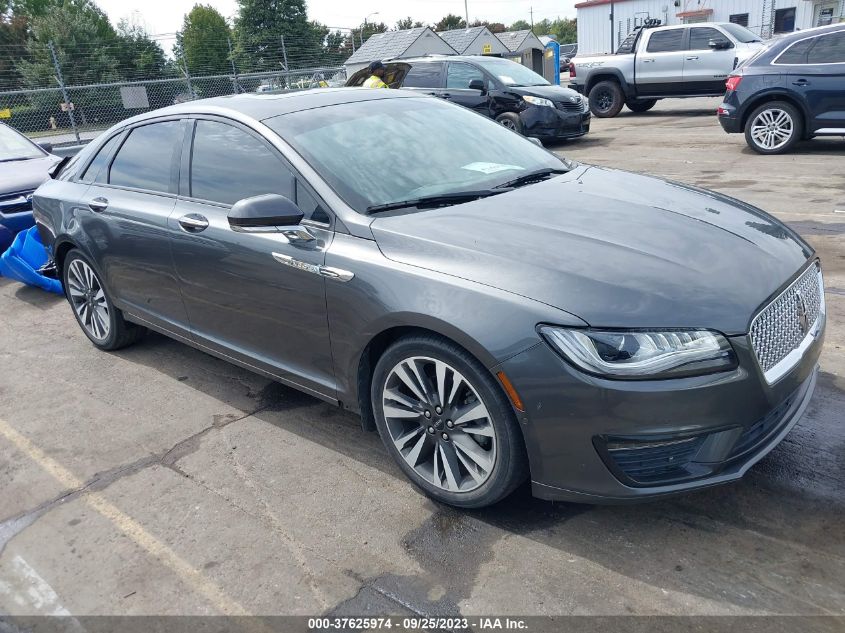 2020 Lincoln Mkz Reserve VIN: 3LN6L5E96LR607722 Lot: 37625974