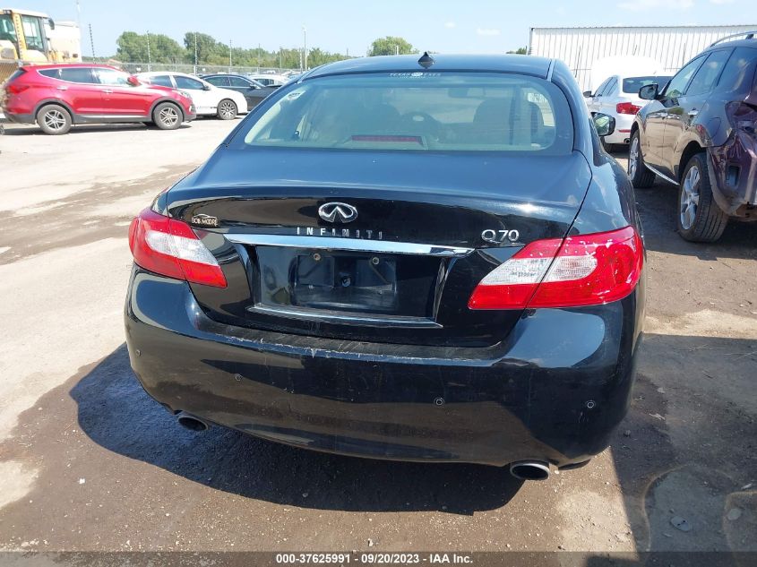 2014 Infiniti Q70H VIN: JN1EY1AP0EM310006 Lot: 37625991