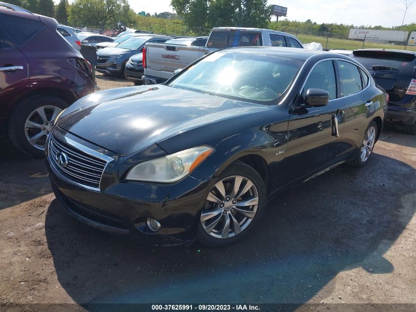2014 Infiniti Q70H VIN: JN1EY1AP0EM310006 Lot: 37625991