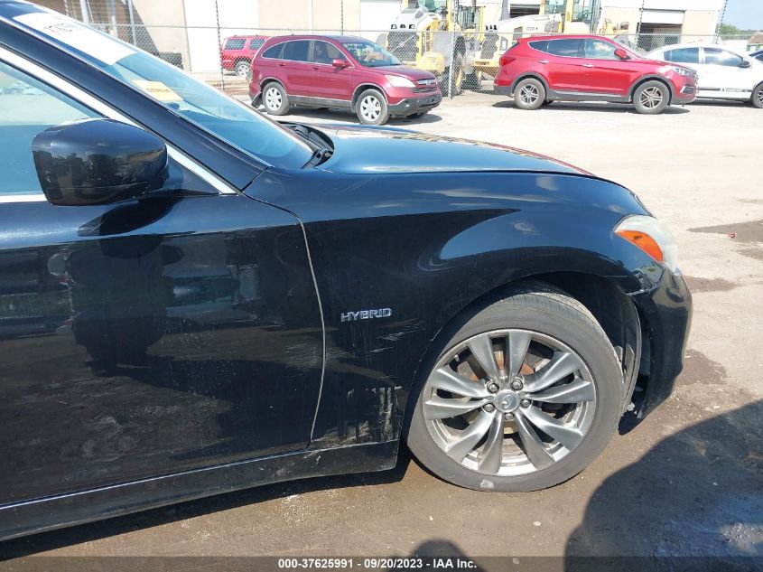 2014 Infiniti Q70H VIN: JN1EY1AP0EM310006 Lot: 37625991