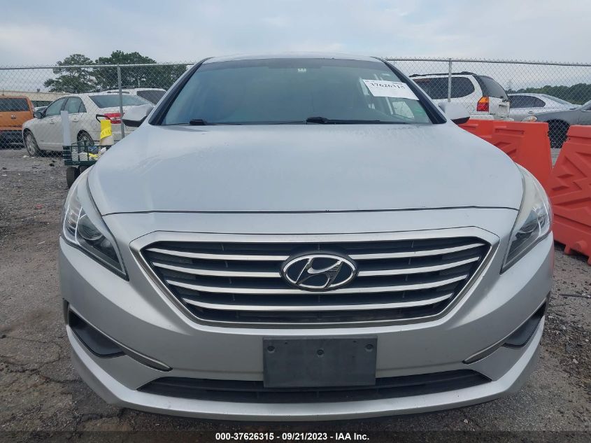 2016 Hyundai Sonata Se VIN: 5NPE24AF1GH320614 Lot: 37626315