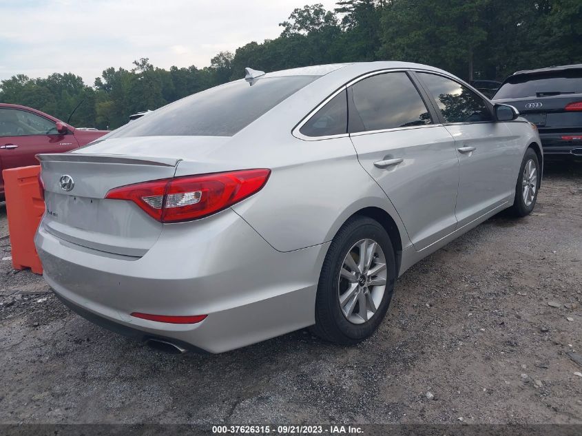 2016 Hyundai Sonata Se VIN: 5NPE24AF1GH320614 Lot: 37626315