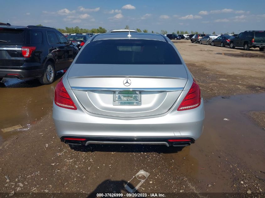 2015 Mercedes-Benz S 550 4Matic VIN: WDDUG8FB6FA129129 Lot: 40799635